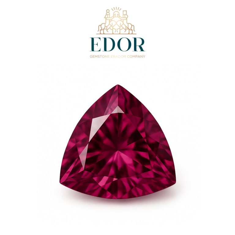 Rhodolite Garnet - trillion