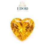 Citrine - heart
