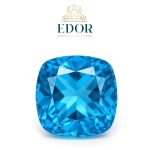 Swiss Blue Topaz - cushion