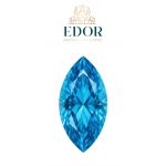 Swiss Blue Topaz - marquise