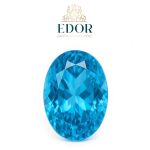 Swiss Blue Topaz - oval