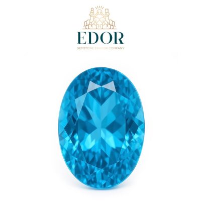 Swiss Blue Topaz - oval