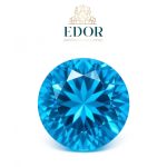 Swiss Blue Topaz - round