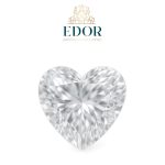 White Topaz - heart