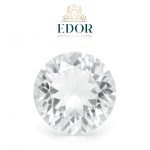 White Topaz - round